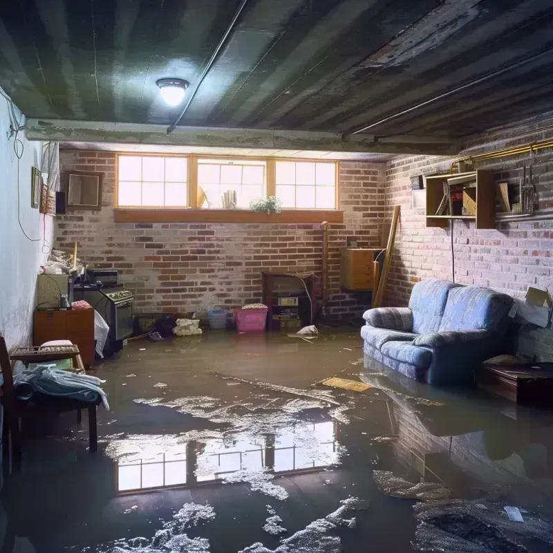 Flooded Basement Cleanup in Buena Vista, MI